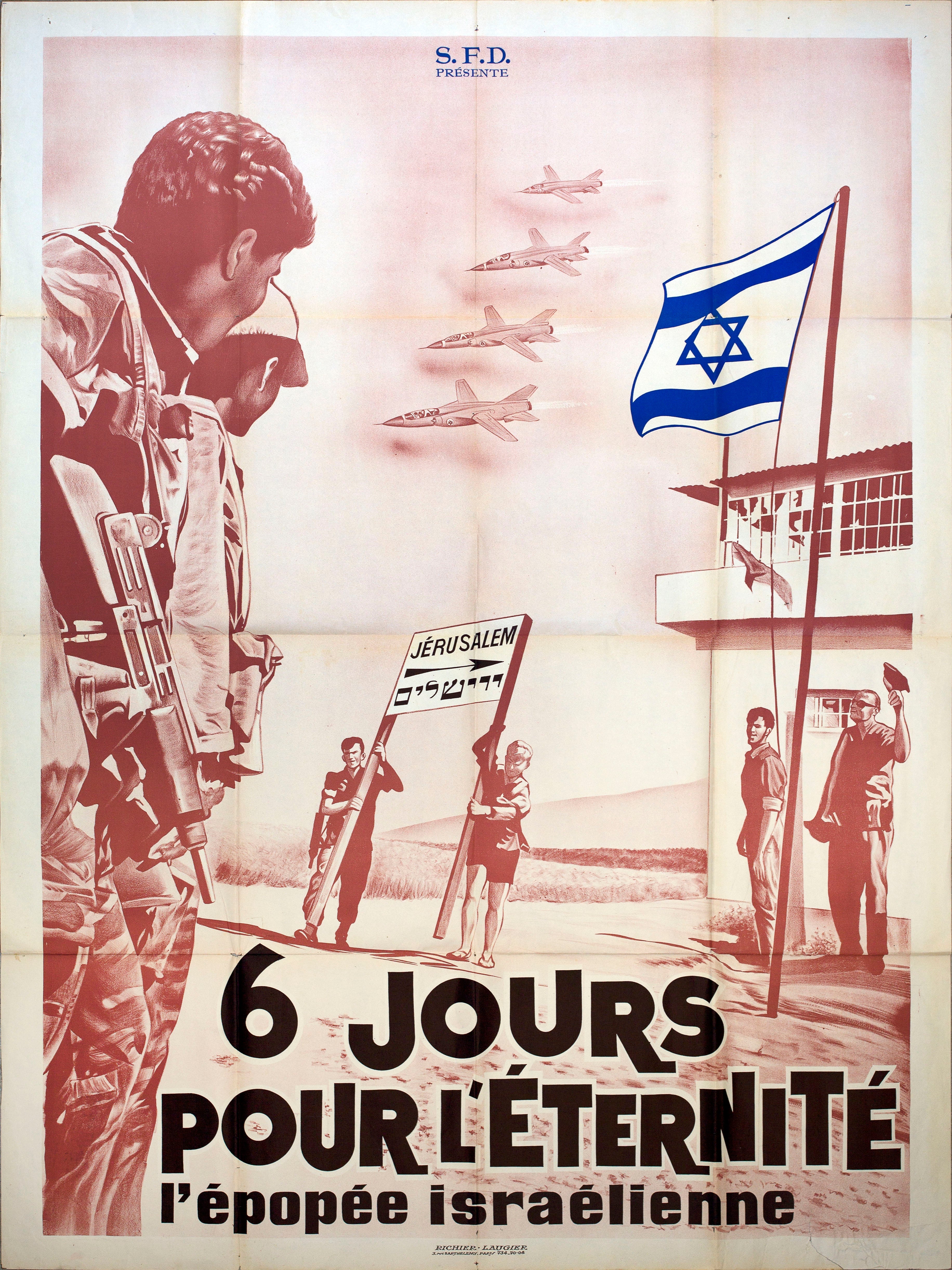6 jour pour l'eternite l'epopee Israelienne s.f.d presente