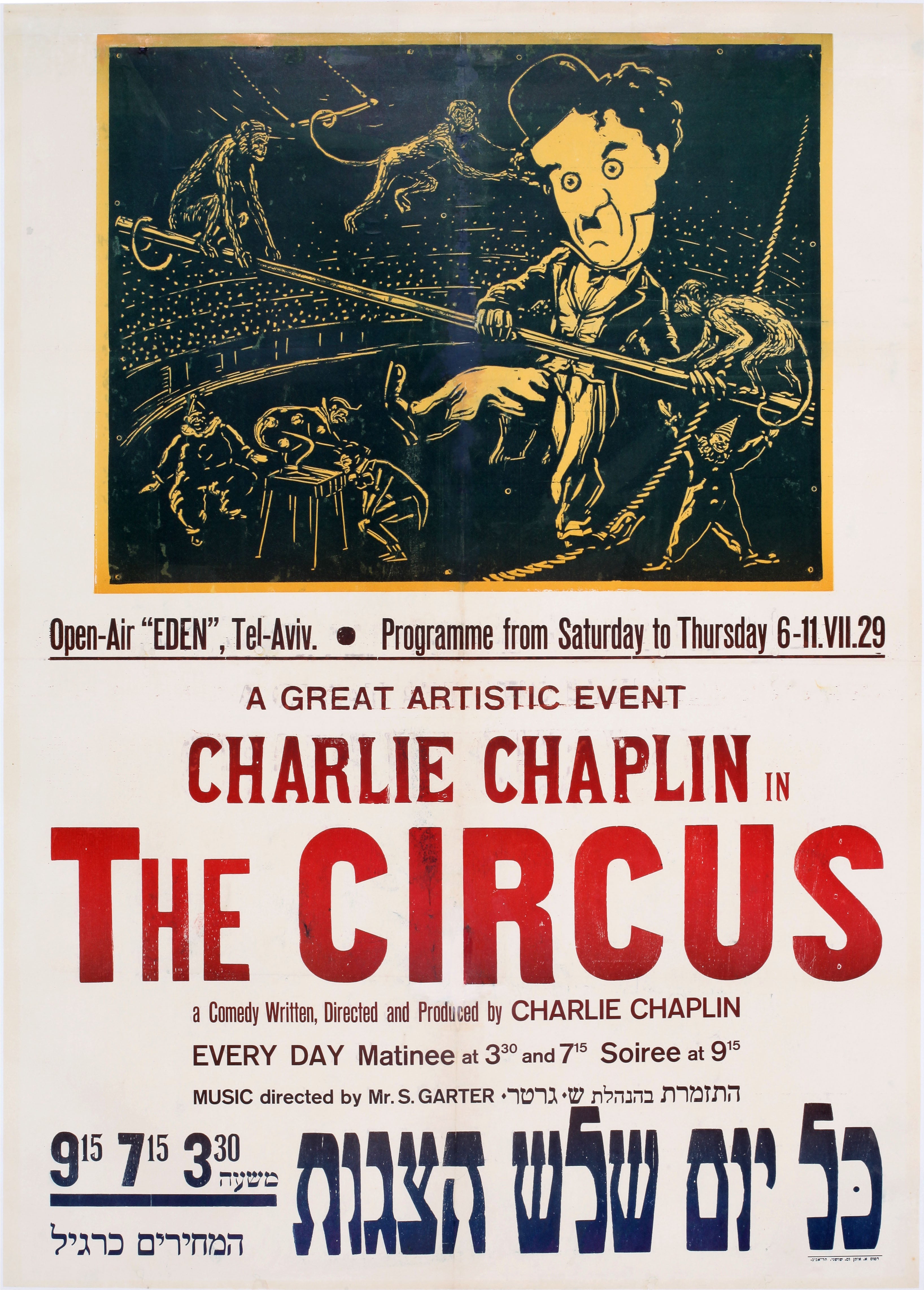 Charlie Chaplin in the circus