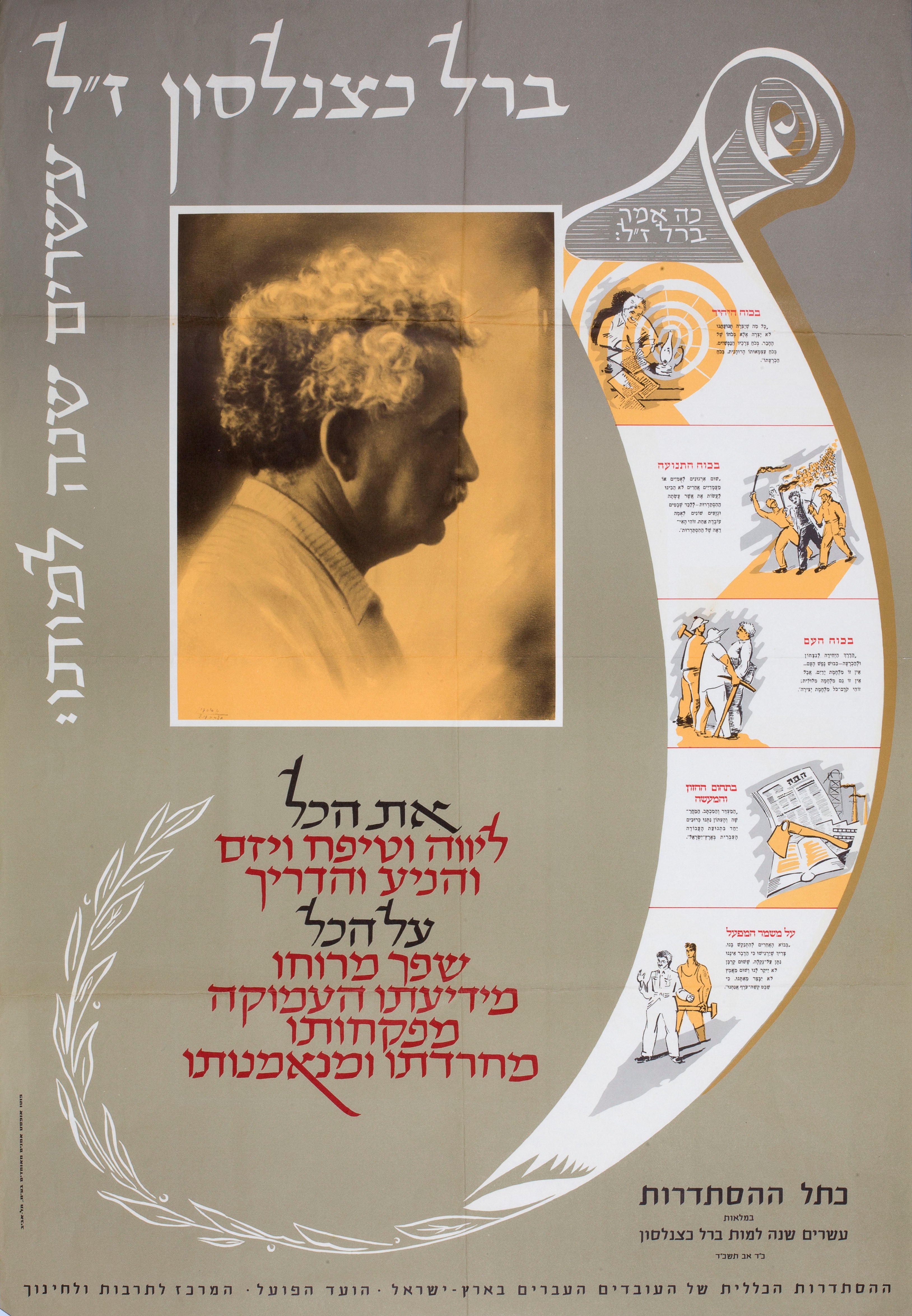 ברל כצנלסון ז"ל עשרים שנה למותו