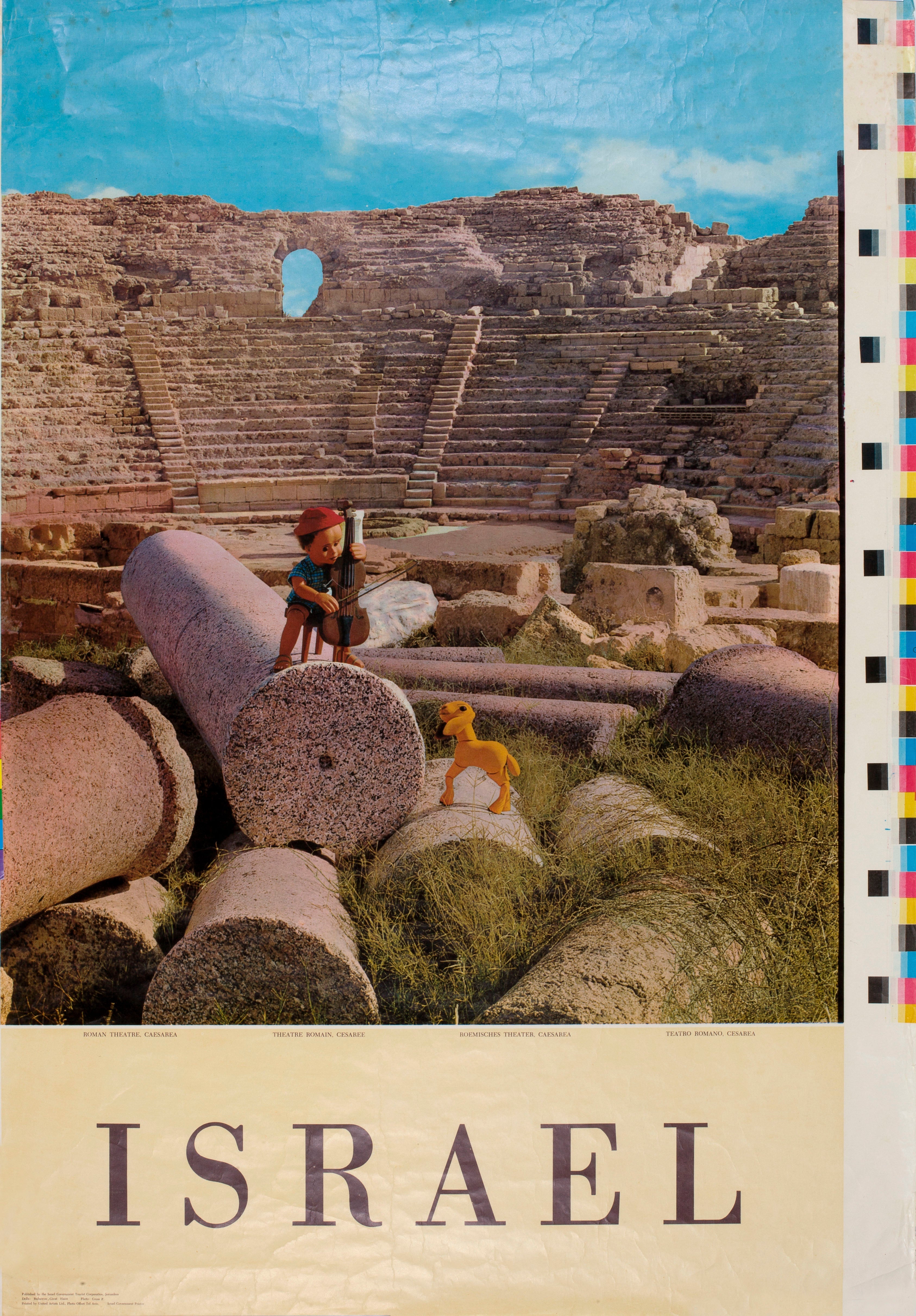 ISRAEL roman theatre Caesarea