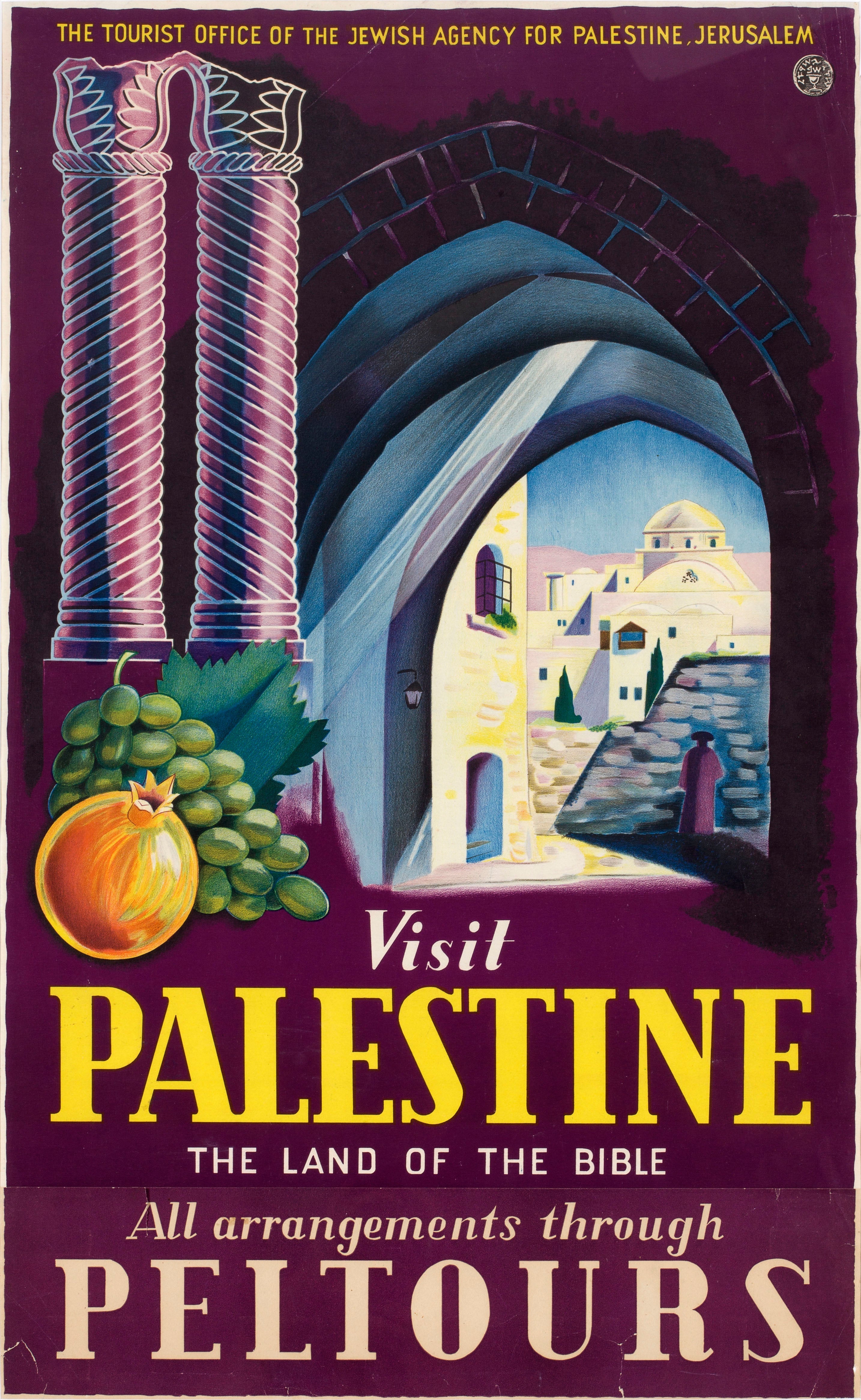 Visit Palestine The land of the Bible : all arrangements through Peltours