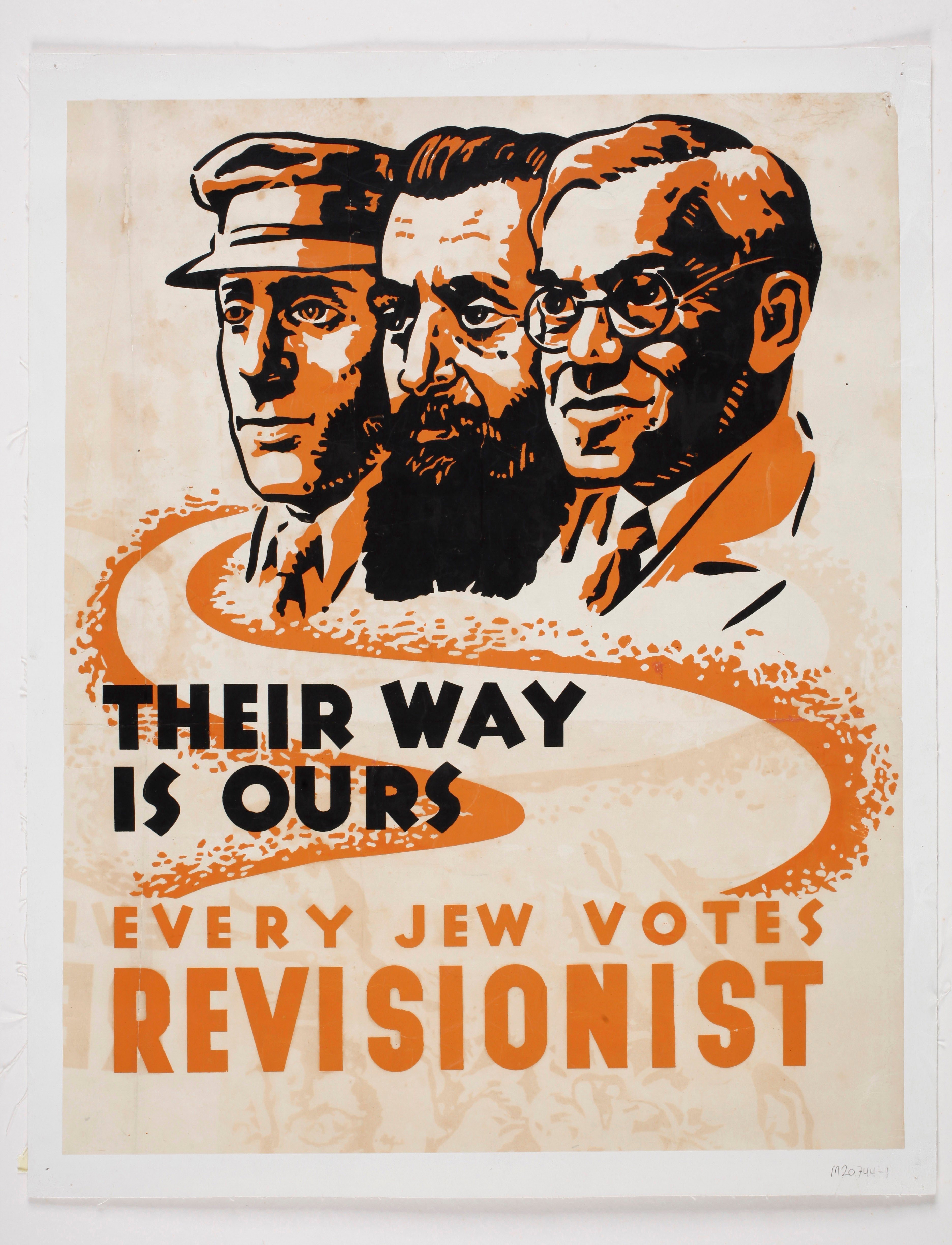Their way is ours every Jews votes Revisionists