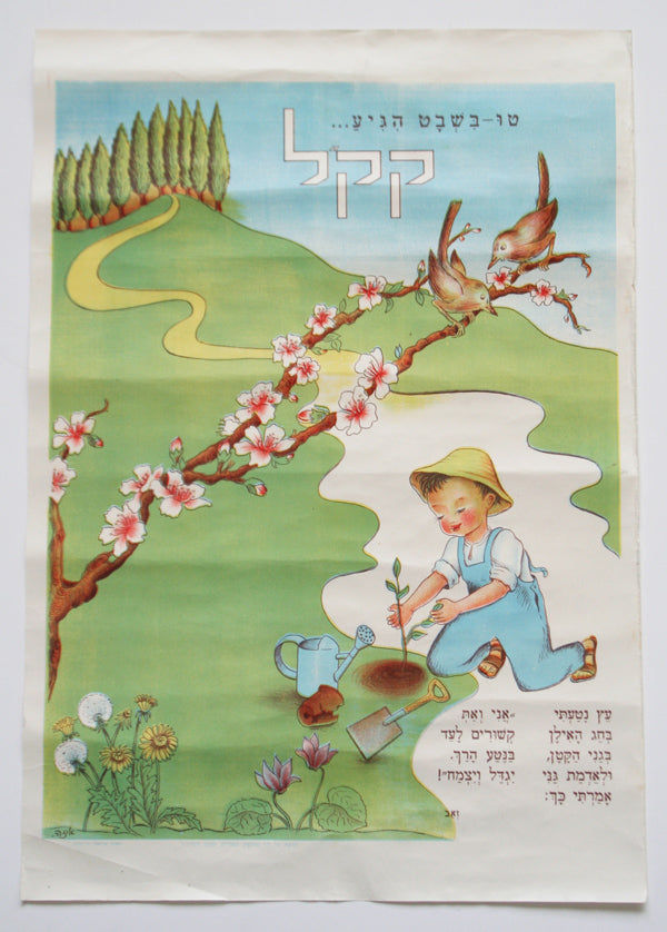 טו בשבט הגיע- קק"ל