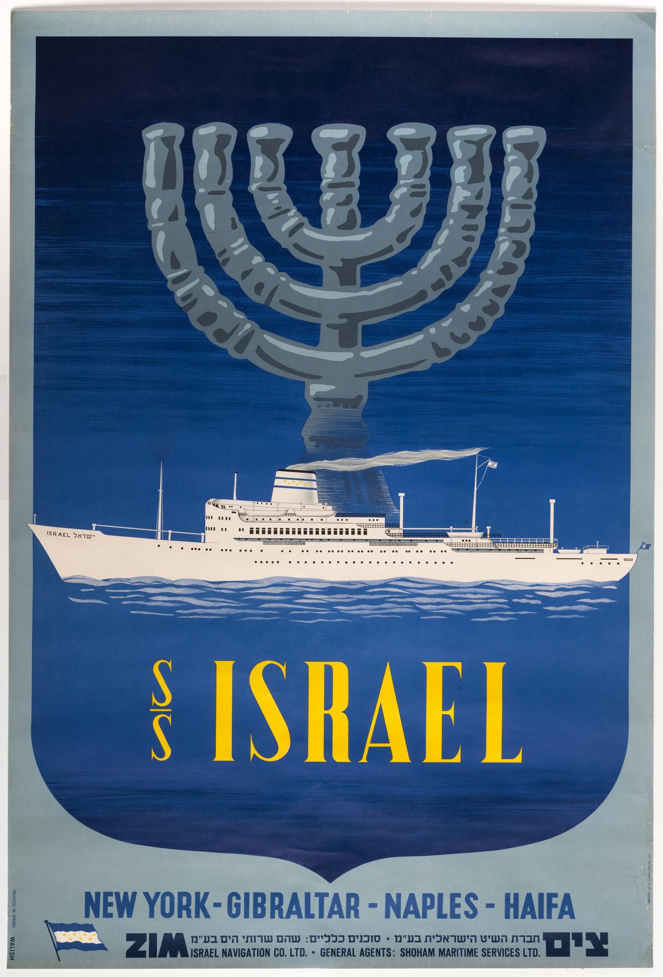 israel new york gibraltar naples haifa zim
