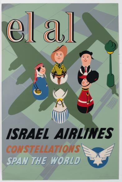 El Al, Israel Airlines, Constellations Span the World
