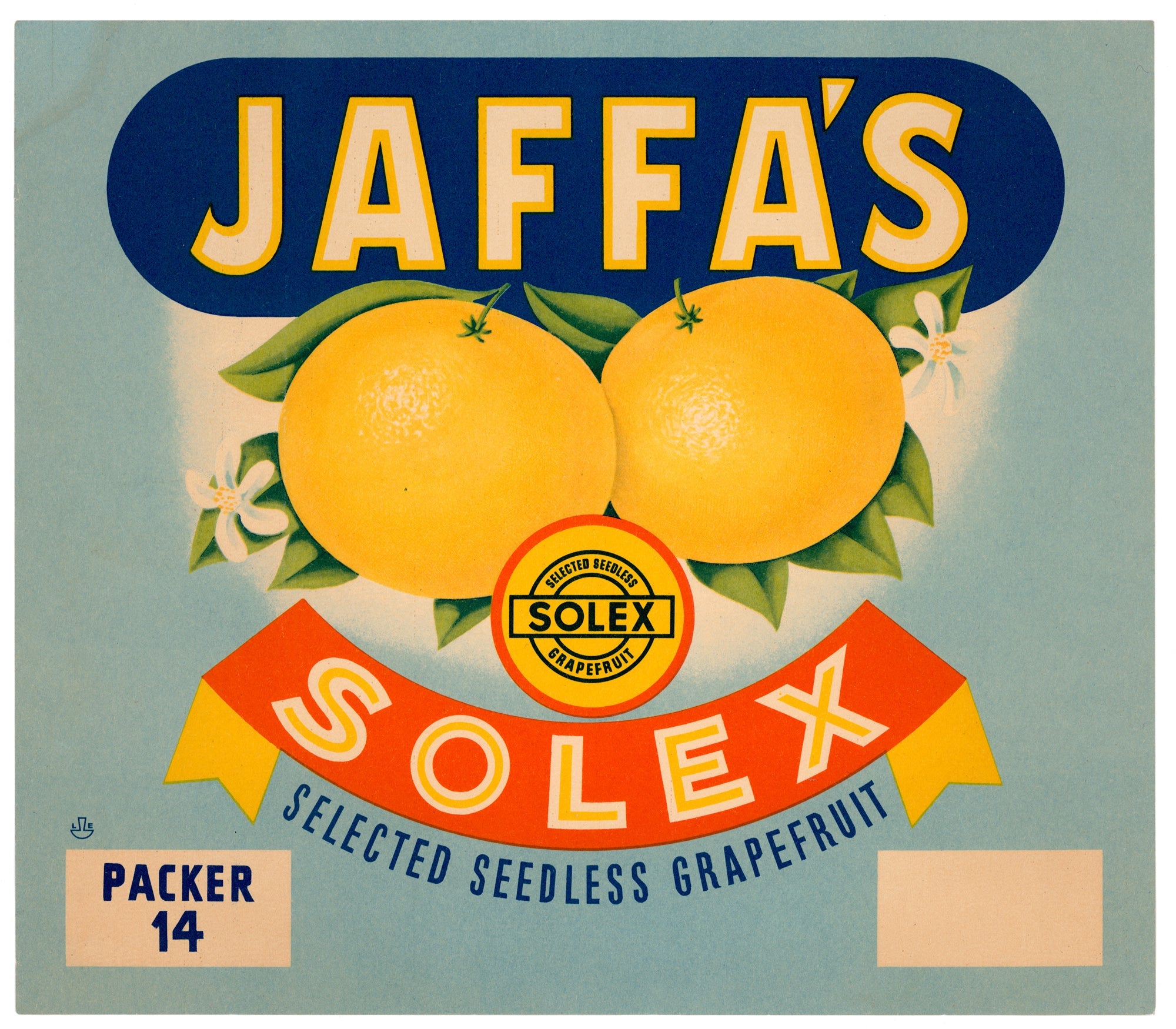 Jaffa's Solex, selected seedless grapefruit